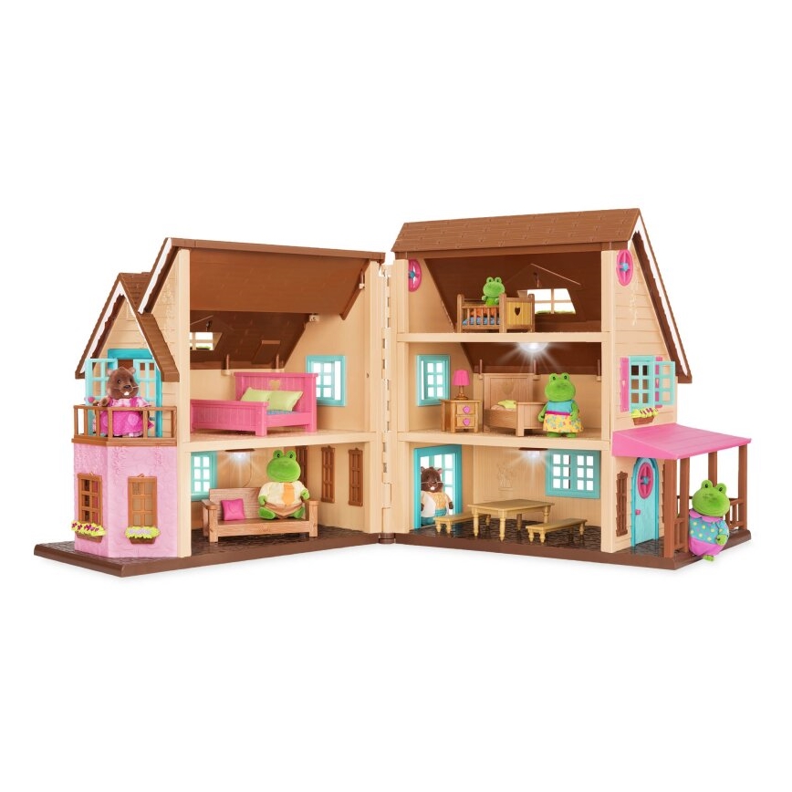 Li'l Woodzeez - Domček HILLSIDE COTTAGE 3xAAA