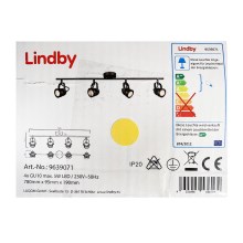 Lindby - Bodové svietidlo LEONOR 4xGU10/5W/230V