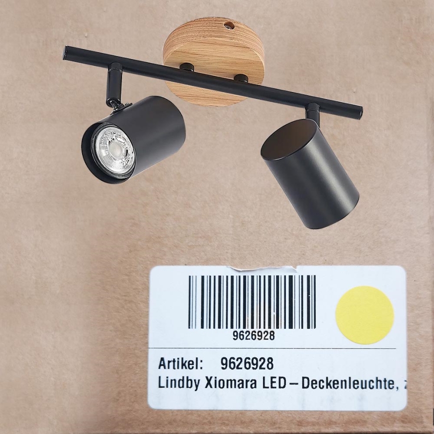 Lindby - Bodové svietidlo XIOMARA 2xGU10/8W/230V