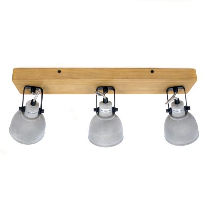 Lindby - LED Bodové svietidlo MITIS 3xGU10/5W/230V