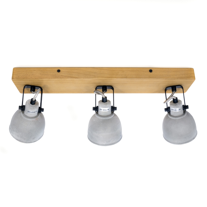 Lindby - LED Bodové svietidlo MITIS 3xGU10/5W/230V