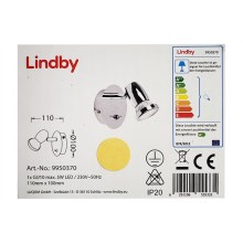 Lindby - LED Nástenné bodové svietidlo ARMINIUS 1xGU10/5W/230V