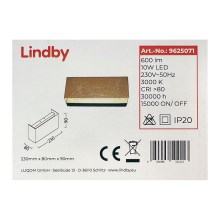 Lindby - LED Nástenné svietidlo QUENTIN LED/10W/230V