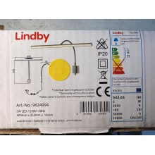 Lindby - LED Stmievateľná nástenná lampa NAVINA LED/5W/230V