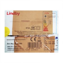 Lindby - LED Stmievateľné stropné svietidlo IBBE LED/26W/230V Wi-Fi Tuya
