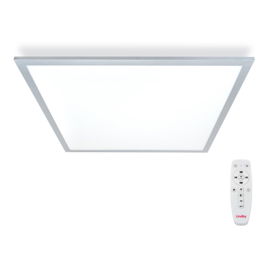 Lindby - LED Stmievateľné stropné svietidlo LIVEL LED/27W/230V + diaľkové ovládanie