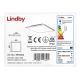 Lindby - LED Stmievateľné stropné svietidlo LIVEL LED/27W/230V + diaľkové ovládanie
