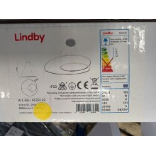 Lindby - LED Stmievateľný luster na lanku LUCY LED/37W/230V