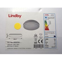 Lindby - LED Stropné svietidlo so senzorom CAMILLE LED/12W/230V