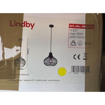 Lindby - Luster na lanku FRANCES 1xE27/60W/230V