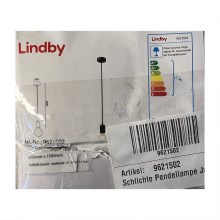 Lindby - Luster na lanku JAKE 1xE27/60W/230V