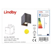 Lindby - Nástenné svietidlo GERDA 1xGU10/50W/230V