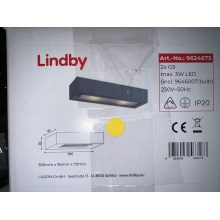 Lindby - Nástenné svietidlo NELLIE 2xG9/5W/230V