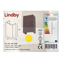 Lindby - Nástenné svietidlo SMIRA  1xG9/25W/230V