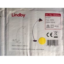 Lindby - Stojacia lampa PHILEAS 1xE27/60W/230V