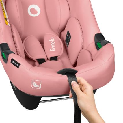 Lionelo - Autosedačka ASTRID i-Size 40-87 cm ružovo-korálová