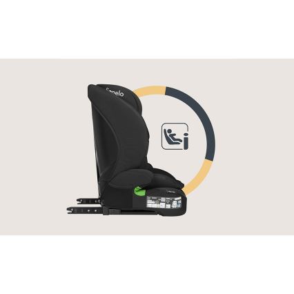 Lionelo - Autosedačka BILLY i-Size 76-150 cm, čierny Carbon