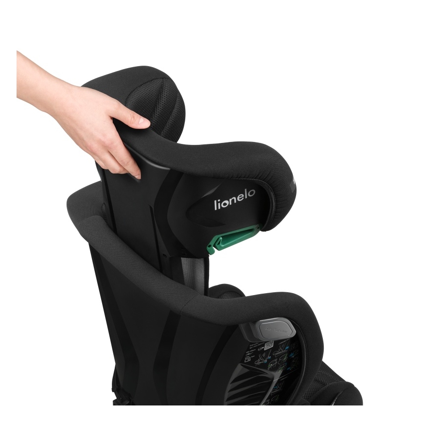 Lionelo - autosedačka IGO i-Size 100-150 cm čierny karbon