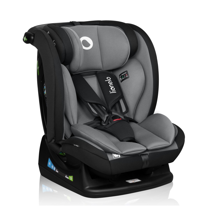 Lionelo - Autosedačka IZZY i-Size 40-150 cm čierna/sivá