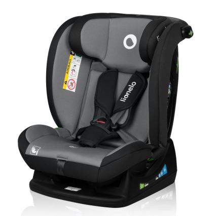 Lionelo - Autosedačka IZZY i-Size 40-150 cm čierna/sivá