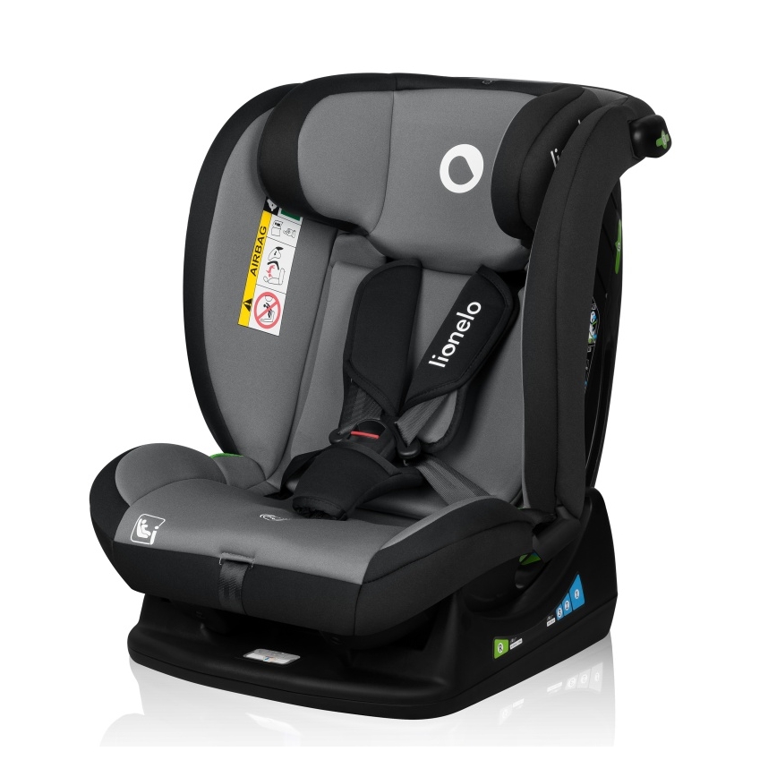 Lionelo - Autosedačka IZZY i-Size 40-150 cm čierna/sivá