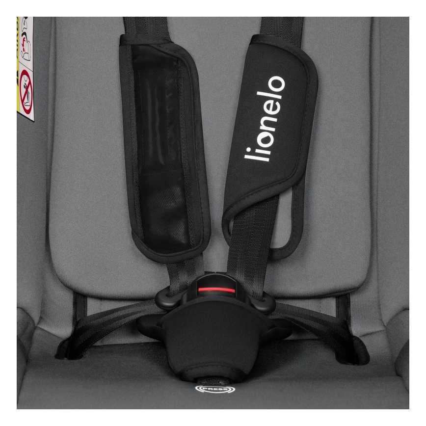 Lionelo - Autosedačka IZZY i-Size 40-150 cm čierna/sivá