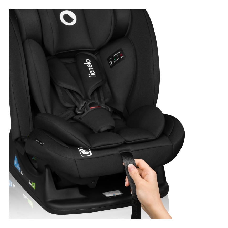 Lionelo - Autosedačka IZZY i-Size 40-150 cm Čierny karbón