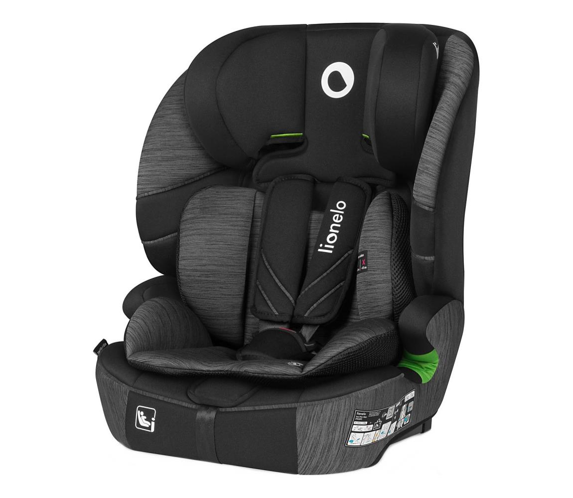 Lionelo - Autosedačka LEVI FIX i-Size 76-150 cm Sivý kameň 5903771723923