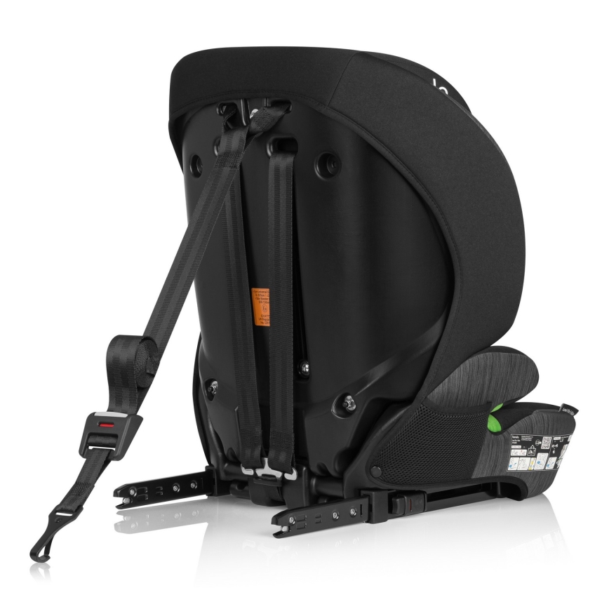 Lionelo - Autosedačka LEVI FIX i-Size 76-150 cm Sivý kameň