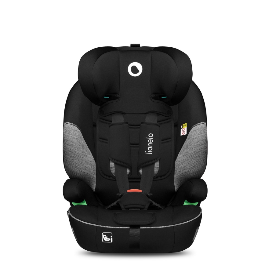 Lionelo - Autosedačka LEVI i-Size 76-150 cm čierna/sivá