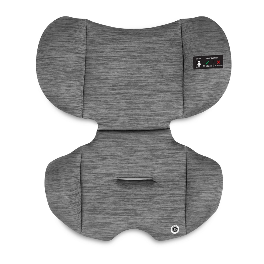 Lionelo - Autosedačka LEVI i-Size 76-150 cm čierna/sivá