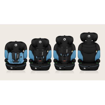 Lionelo - Autosedačka LEVI i-Size 76-150 cm Kobaltovo modrá