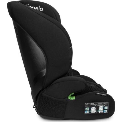 Lionelo - Autosedačka LEVI ONE i-Size 76-150 cm čierna