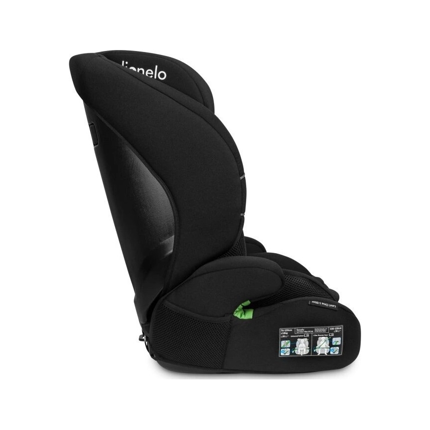 Lionelo - Autosedačka LEVI ONE i-Size 76-150 cm čierna