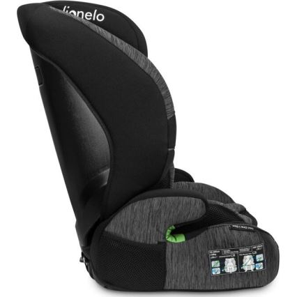 Lionelo - Autosedačka LEVI ONE i-Size 76-150 cm čierna/šedá