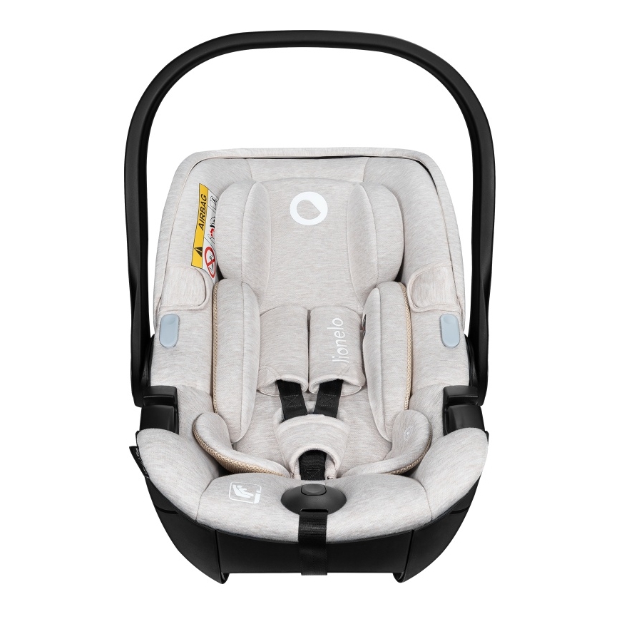 Lionelo - Autosedačka MOXIE i-Size 40-87 cm béžovo-piesková
