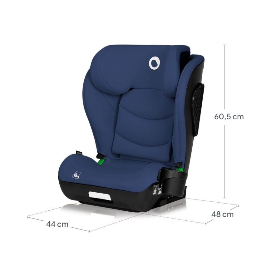 Lionelo - Autosedačka NEAL i-Size 100-150 cm námornícka modrá