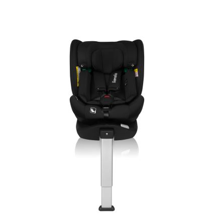 Lionelo - Autosedačka s otočnou základňou BRAAM AIR i-Size 40-150 cm Black Carbon