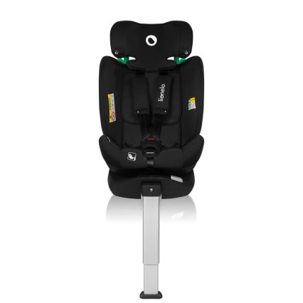 Lionelo - Autosedačka s otočnou základňou BRAAM AIR i-Size 40-150 cm Black Carbon