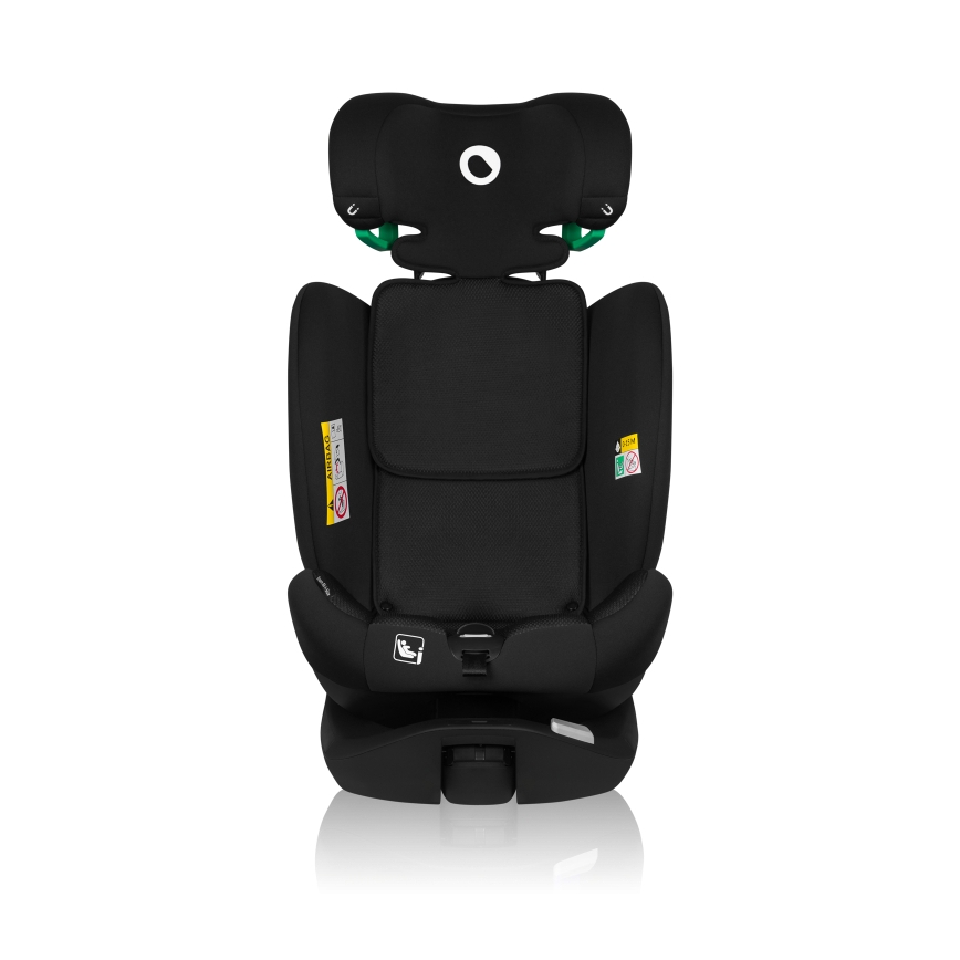 Lionelo - Autosedačka s otočnou základňou BRAAM AIR i-Size 40-150 cm Black Carbon