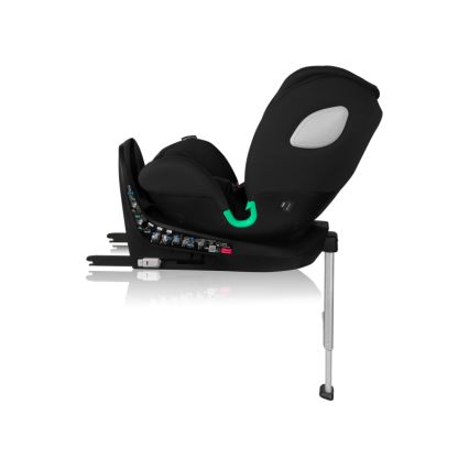 Lionelo - Autosedačka s otočnou základňou BRAAM AIR i-Size 40-150 cm Black Carbon