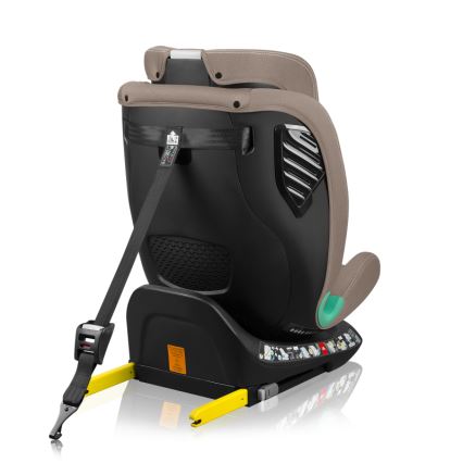 Lionelo - Otočná autosedačka so základňou BASTIAAN ONE i-Size 40-150 cm, piesková