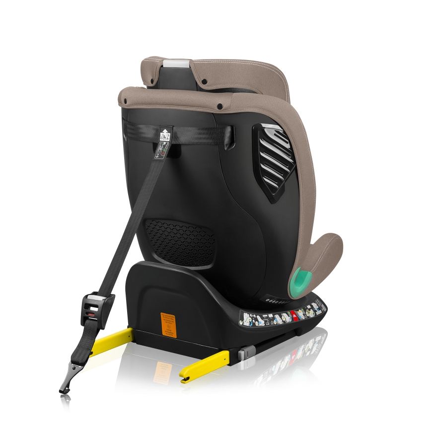 Lionelo - Otočná autosedačka so základňou BASTIAAN ONE i-Size 40-150 cm, piesková