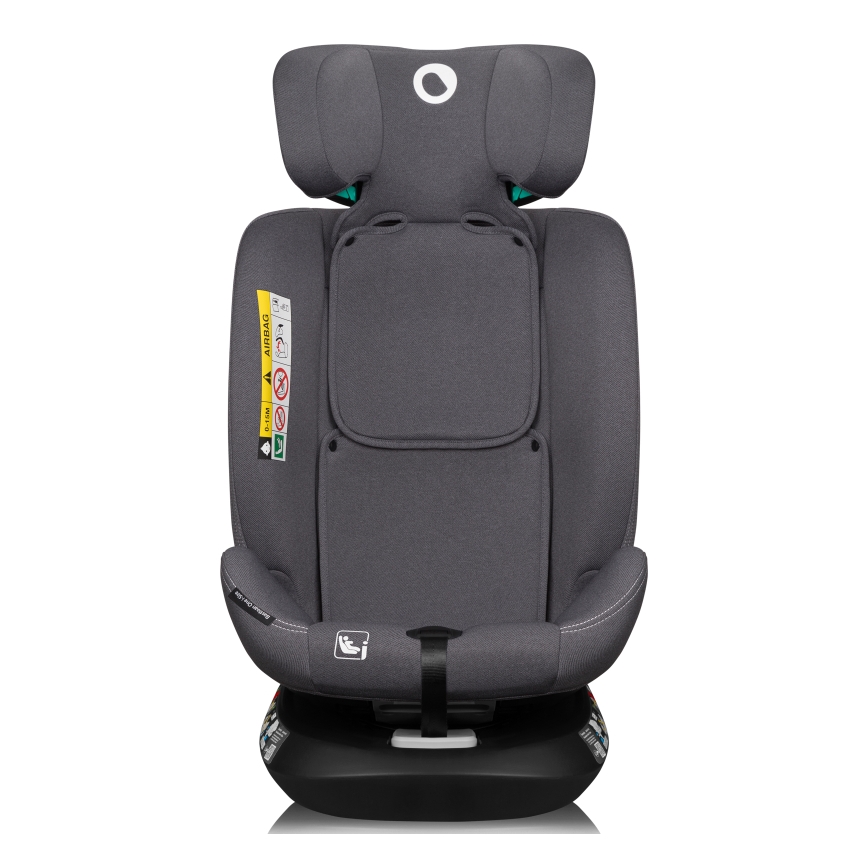 Lionelo - Otočná autosedačka so základňou BASTIAAN ONE i-Size 40-150 cm Grey Stone