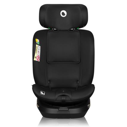 Lionelo - Autosedačka s otočnou základňou BRAVE i-Size 40-150 cm Black Carbon