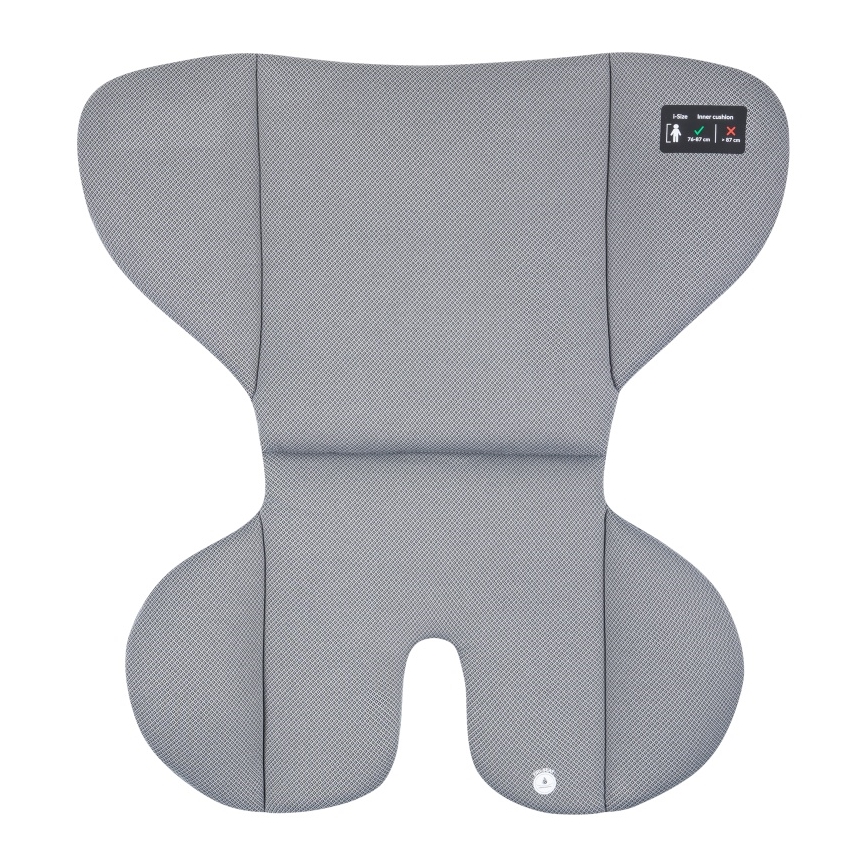 Lionelo - Autosedačka s otočnou základňou LAVENDER i-Size 76-150 cm Grey Stone