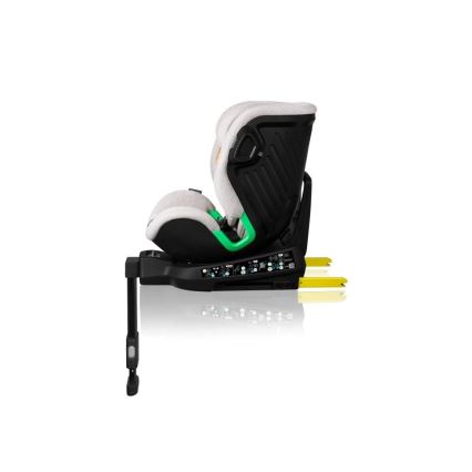 Lionelo - Autosedačka so základňou otočná HARMONY i-Size 40-150 cm béžová