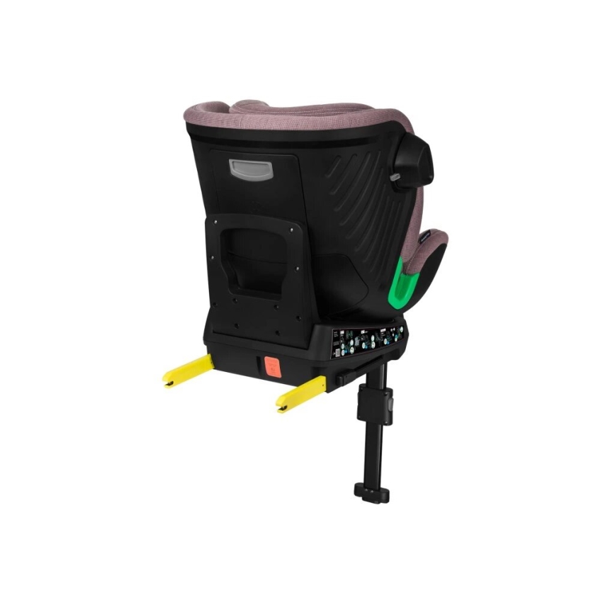 Lionelo - Autosedačka so základňou otočná HARMONY i-Size 40-150 cm ružová