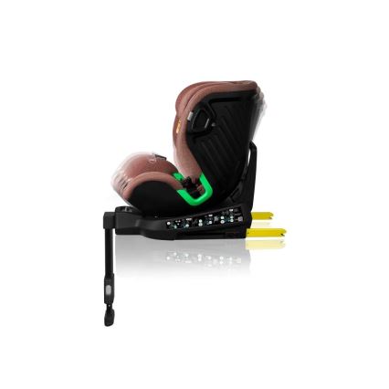 Lionelo - Autosedačka so základňou otočná HARMONY i-Size 40-150 cm tehlová