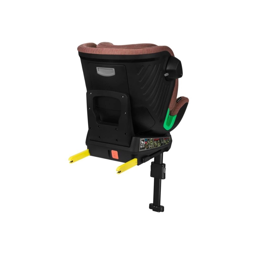 Lionelo - Autosedačka so základňou otočná HARMONY i-Size 40-150 cm tehlová
